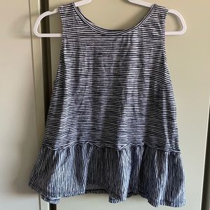 Striped tank top
